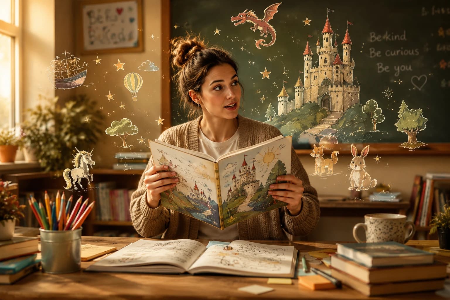 Как создать иллюстрированную книгу с AI: сюжет, картинки, вёрстка - от идеи до PDF